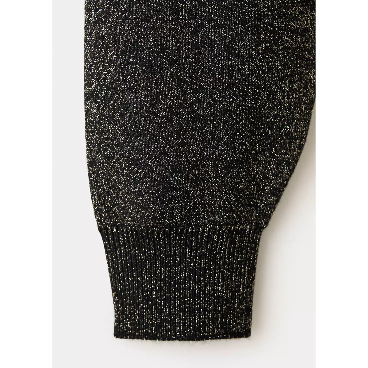 Cardigan fils métallisés noir, MANGO KIDS