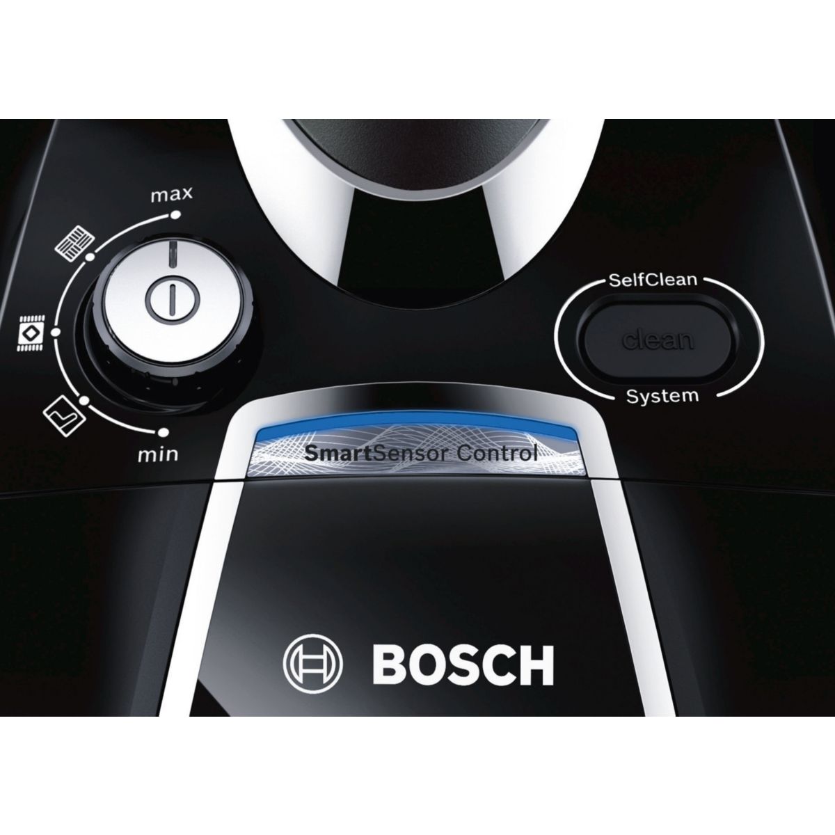 Aspirateur sans sac BGS7SIL64 serie 8 noir, BOSCH
