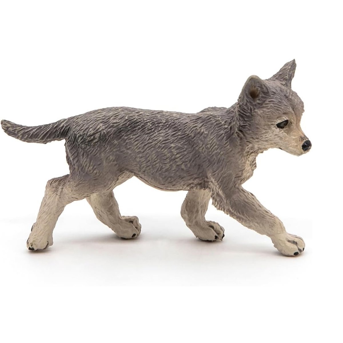 Figurine Bébé loup gris, PAPO