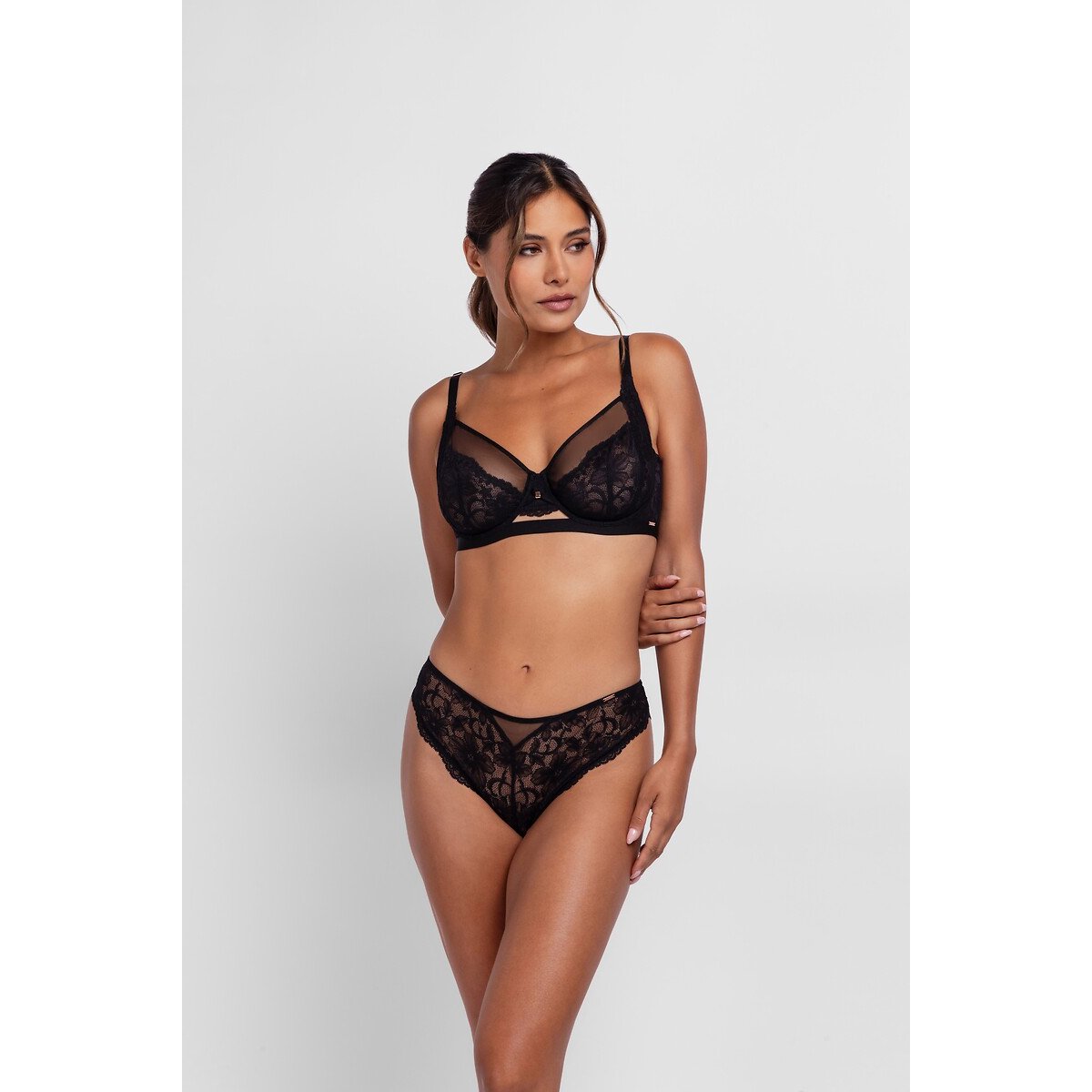 Slip JEMMA noir, DORINA