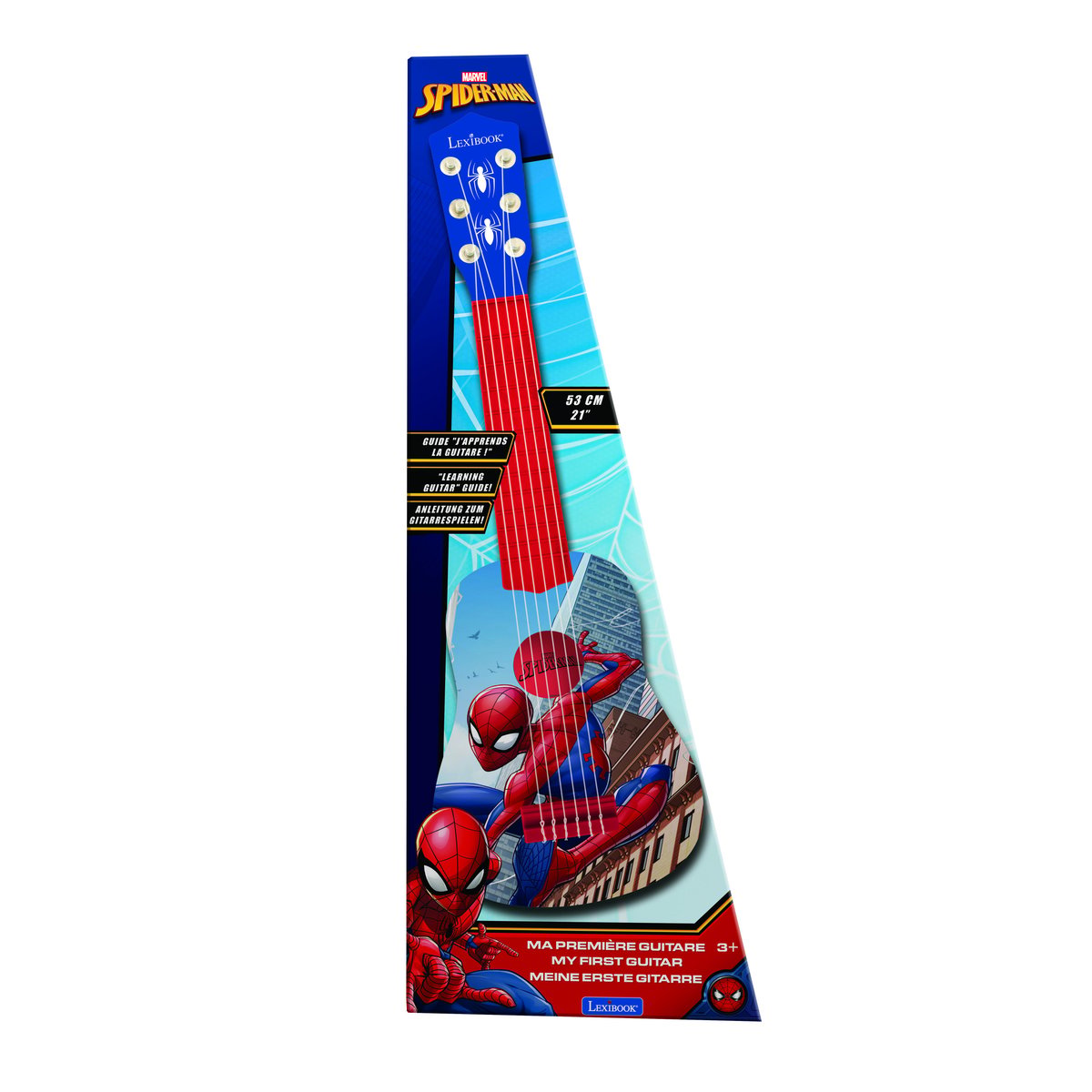 Ma Première Guitare Spider-Man bleu, LEXIBOOK