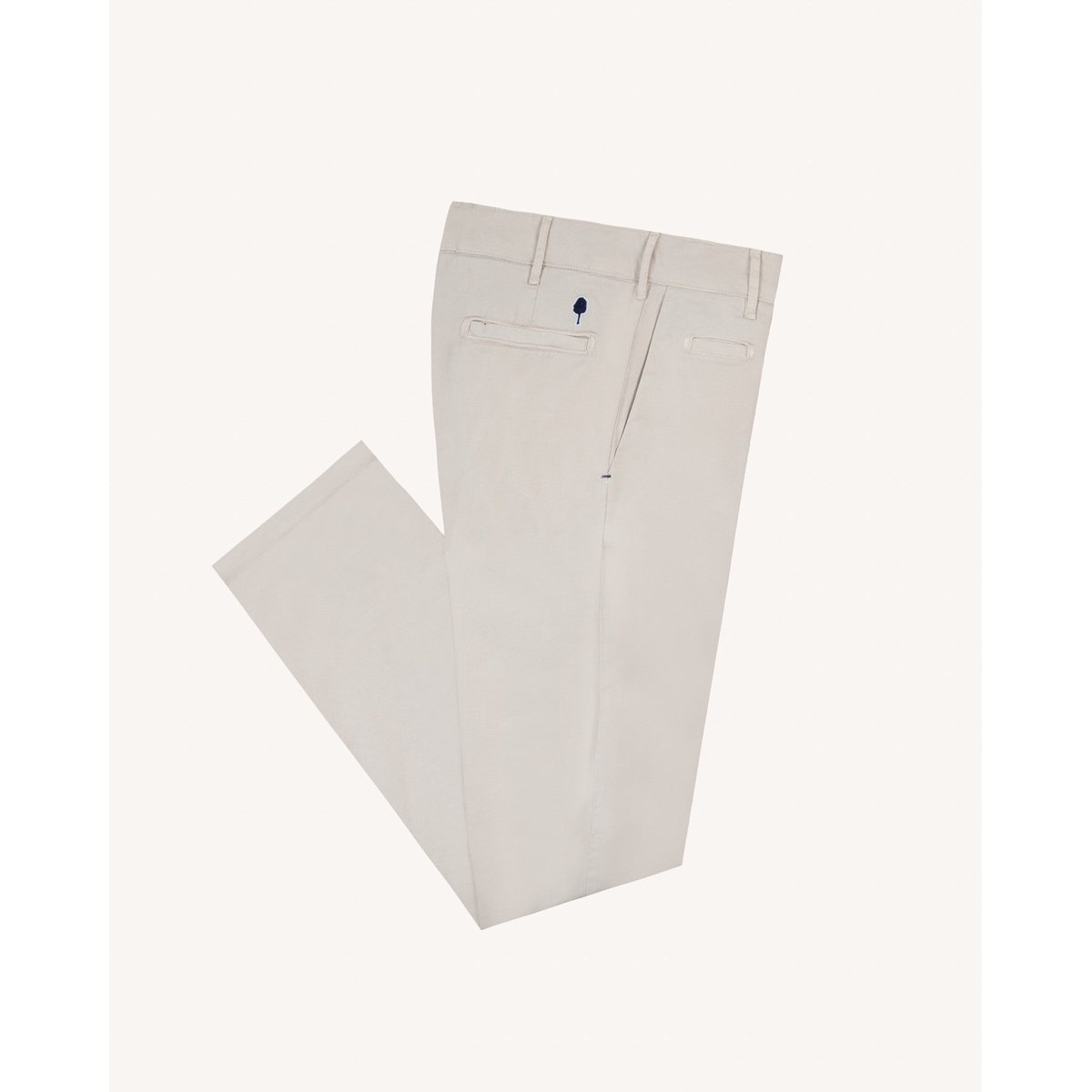 Chino coupe fuselée BRIX ecru, FAGUO
