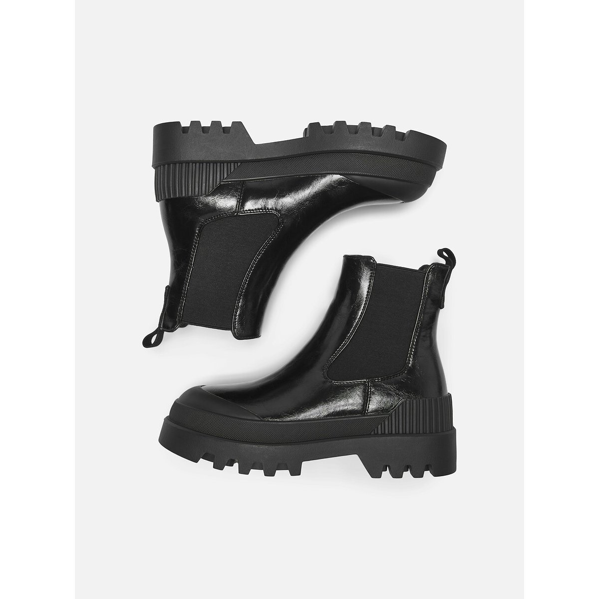 Chelsea bottines Buzz gelakt zwart, ONLY SHOES