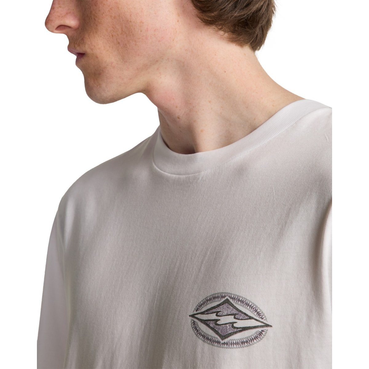 T shirt manches courtes DIAMOND VISION blanc white, BILLABONG