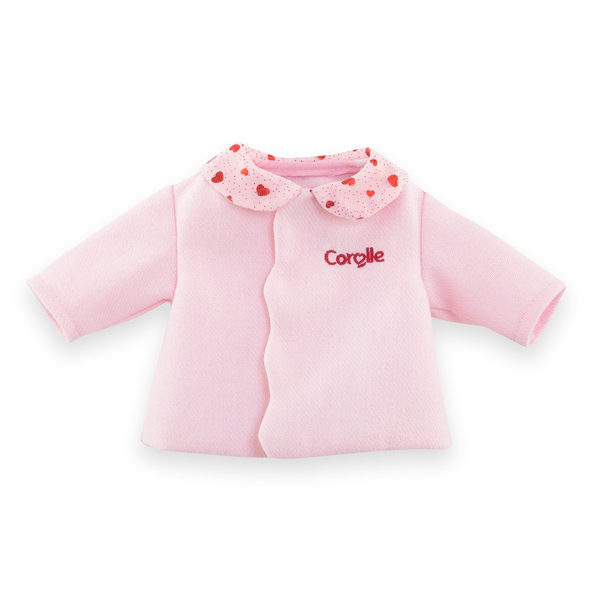 Manteau Pétales de Cœurs pour poupée ma Corolle beige, COROLLE