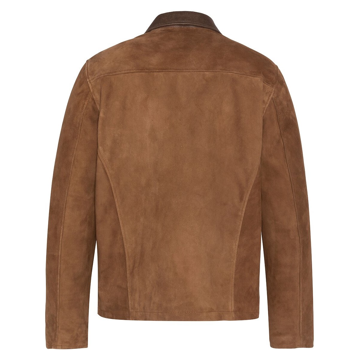 Veste worker, en cuir de chèvre, LCWORK25 camel, SCHOTT