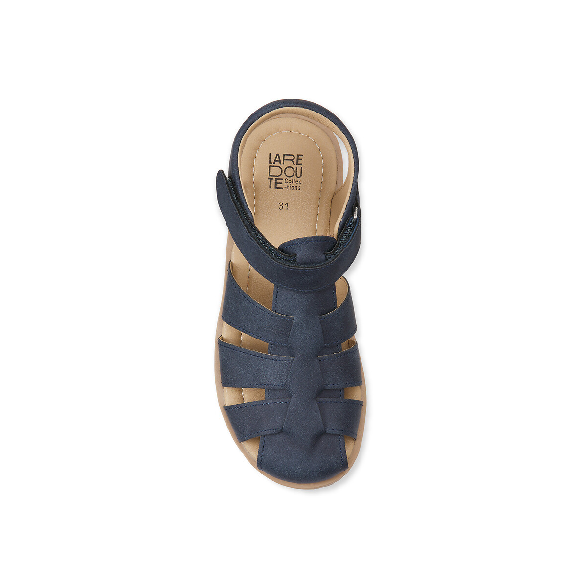 Kids Touch 'n' Close Sandals navy blue, LA REDOUTE COLLECTIONS