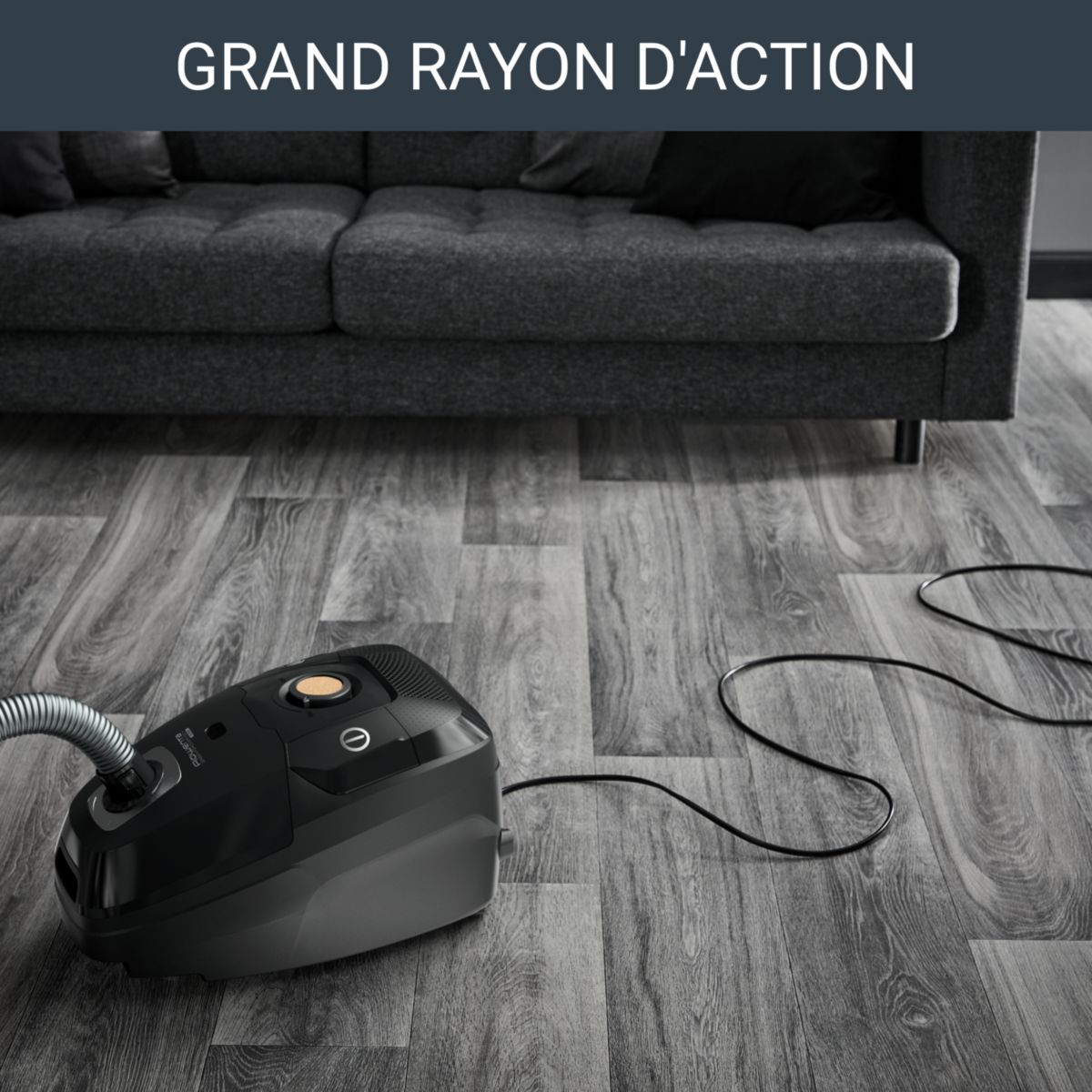 Aspirateur avec sac Green Force Effitech RO6179EA couleur unique, ROWENTA