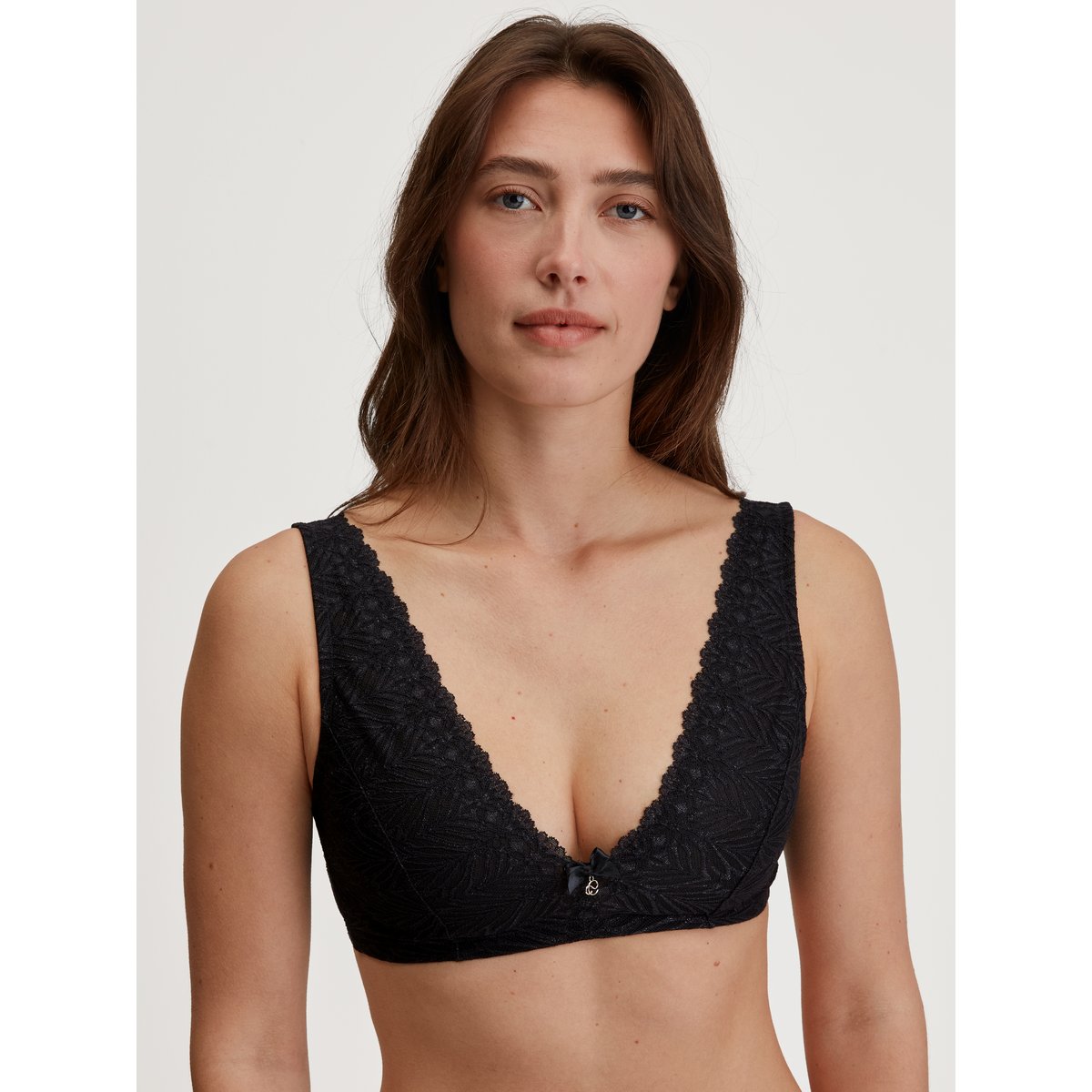Soutien-gorge soft Viscose SEDUCTION LACE noir, CALIDA