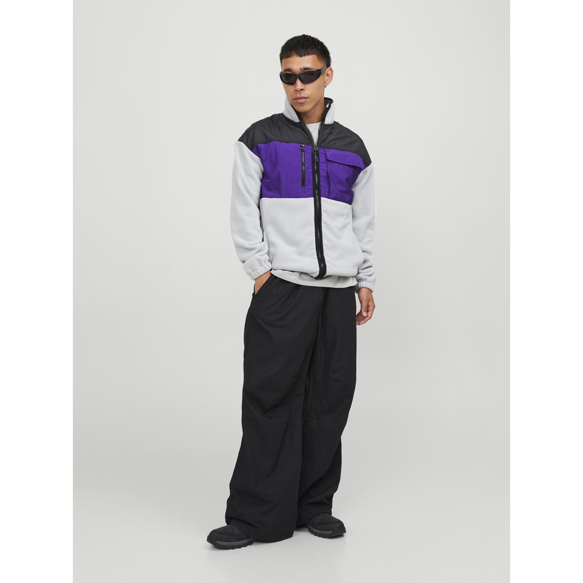 Veste En Polaire grise - high-rise, JACK & JONES