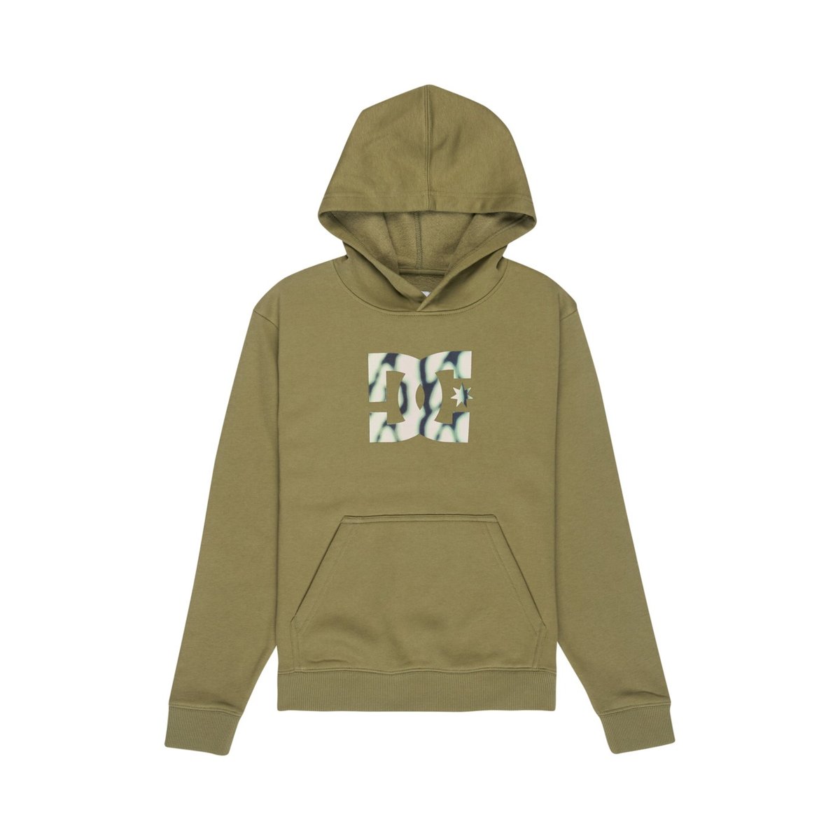 Sweat capuche. vert oil green, DC SHOES
