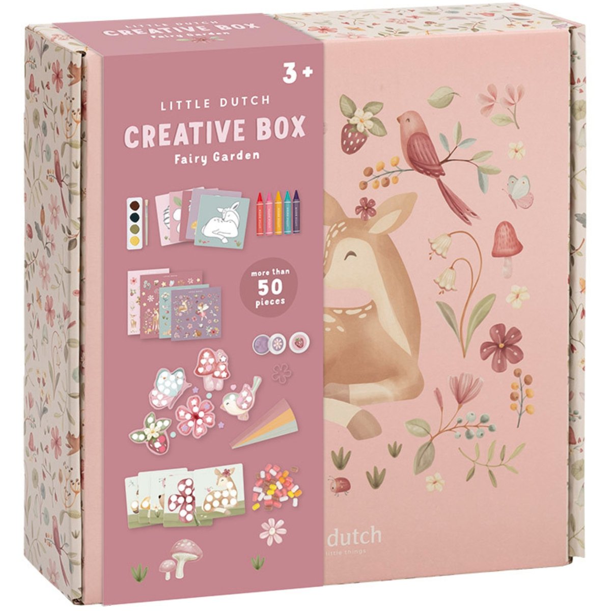 Boîte d'activités créatives XL multicolore, LITTLE DUTCH