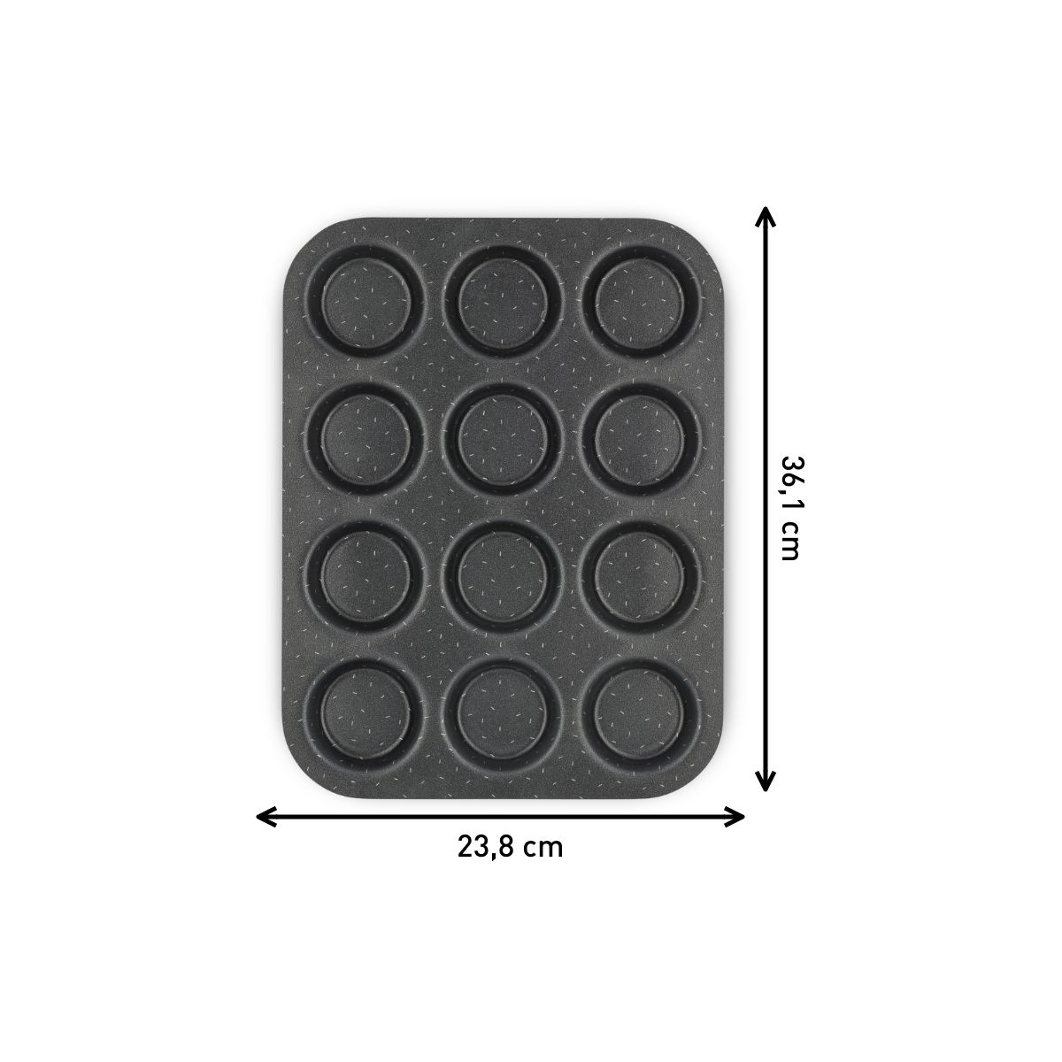 Moule à gâteau Perfectbake plaque mini gateaux 12 trous couleur unique, TEFAL