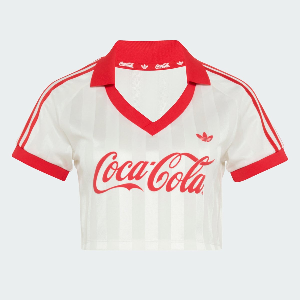 Maillot Cropped Adidas X Coca-Cola Maillot Cropped Adidas X Coca-Cola core white, adidas Originals