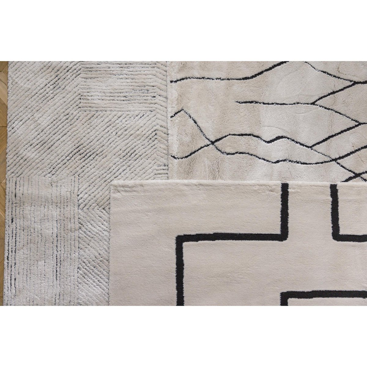 Tapis Luna neige, VIVARAISE