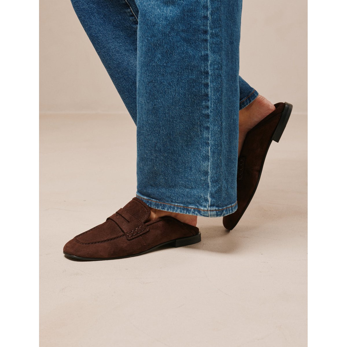 Mocassins GEMA suède chocolat, ODAJE
