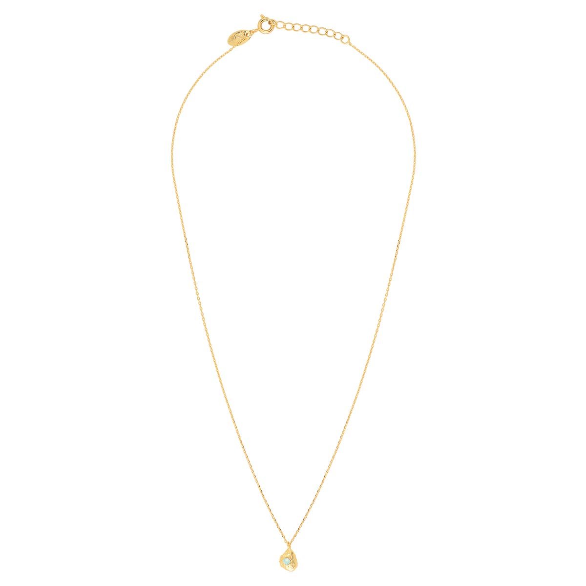 Collier doré emerald - eleven bleu, CAROLINE NAJMAN