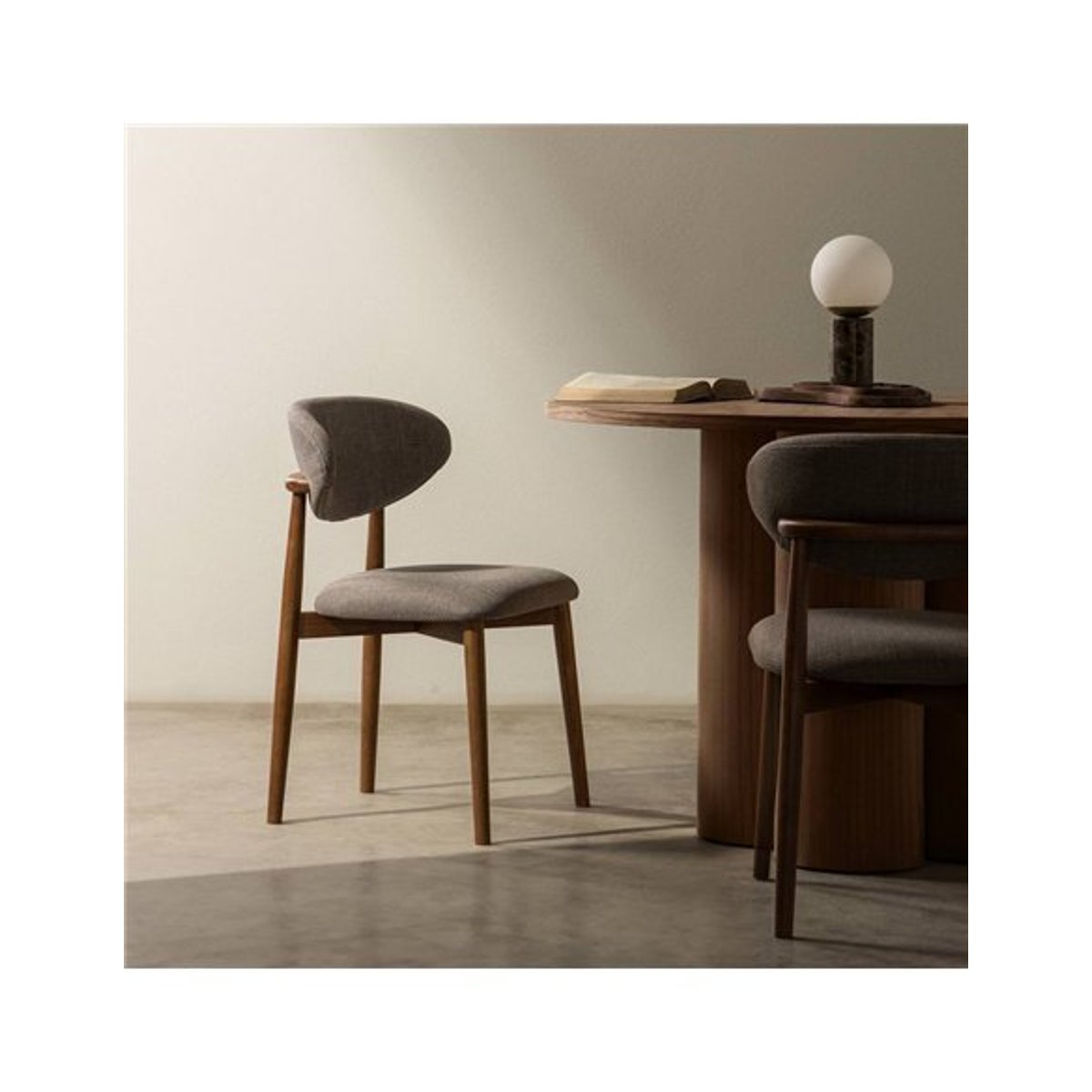 Table basse en bois collection MIRELLA gris beige mat, RECOLLECTION