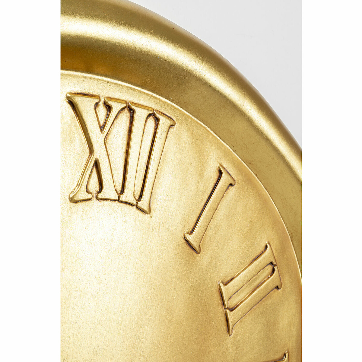 Wanduhr Big Drop Gold 92x127cm goldfarben, KARE DESIGN