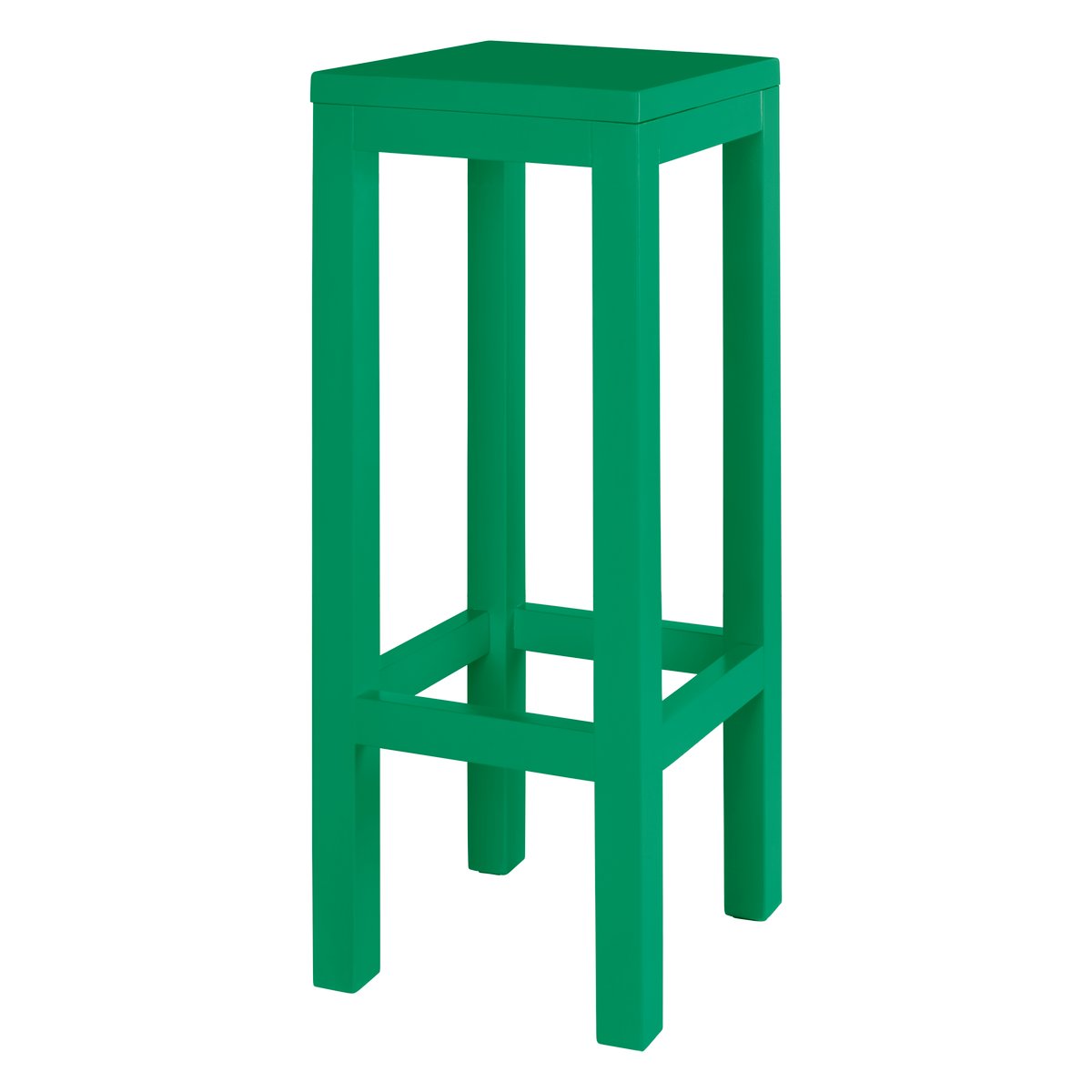 Tabouret laqué AXEL vert émeraude, REALLY NICE THINGS