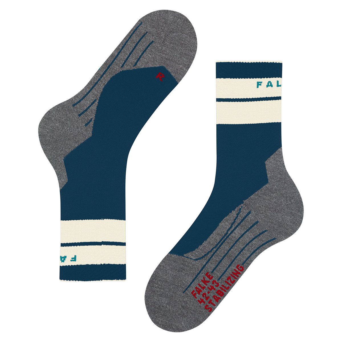 Chaussettes TK Compression Stabilizing bleu ocean, FALKE