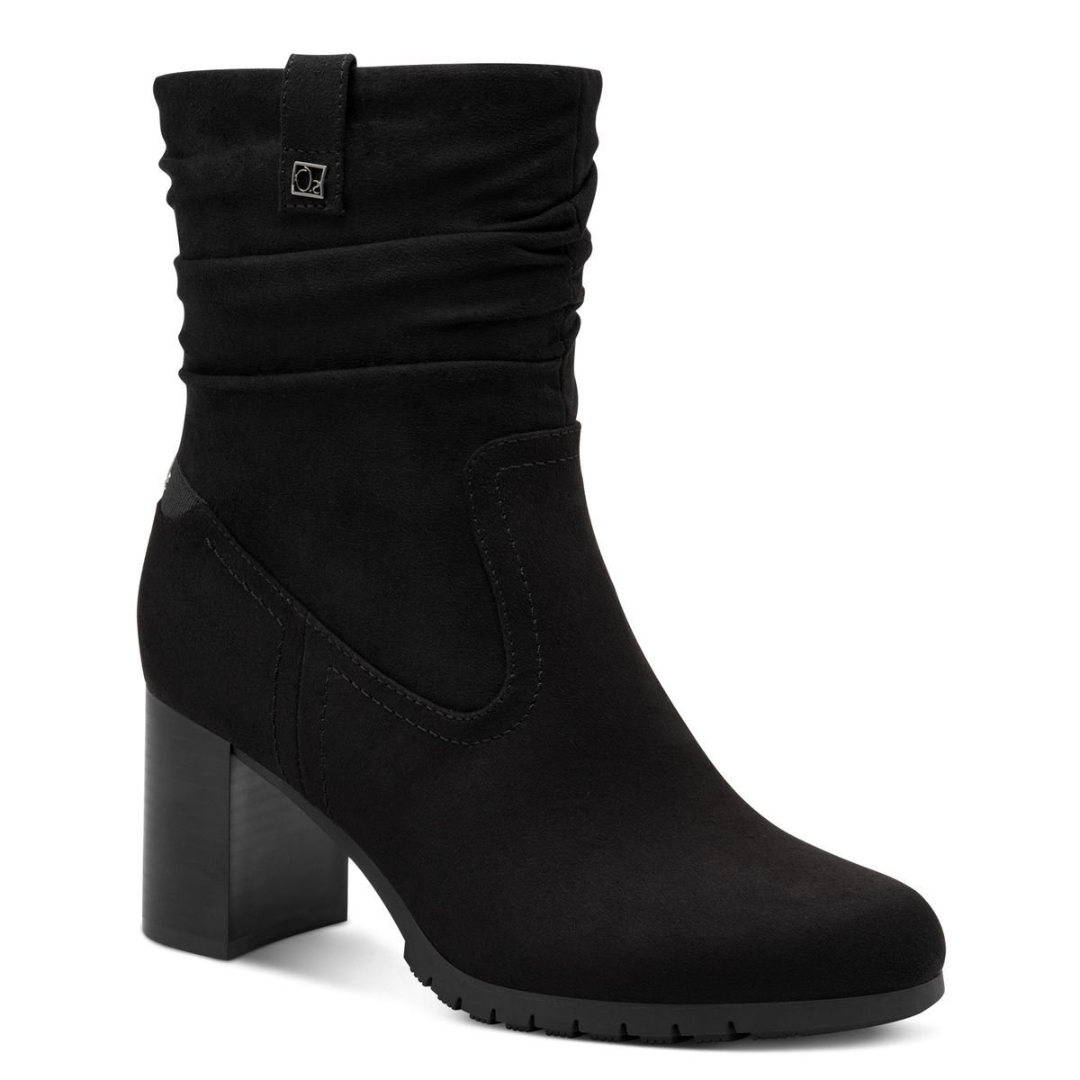 Bottine talon bloc noir, S.OLIVER