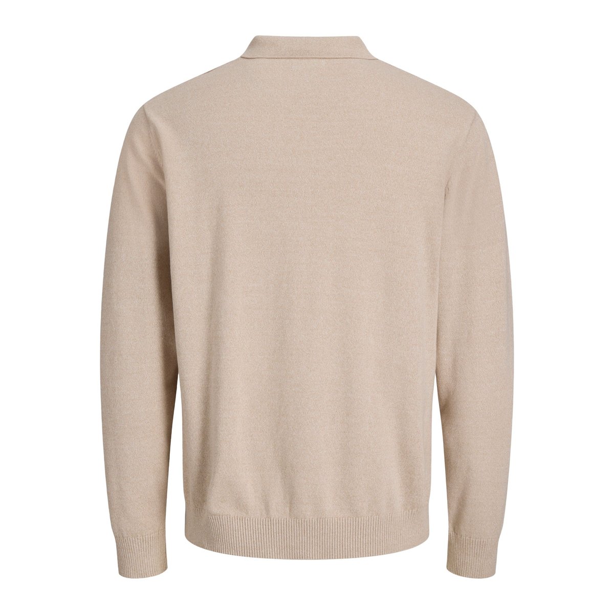 Polo Tricoté grise - moonbeam, JACK & JONES