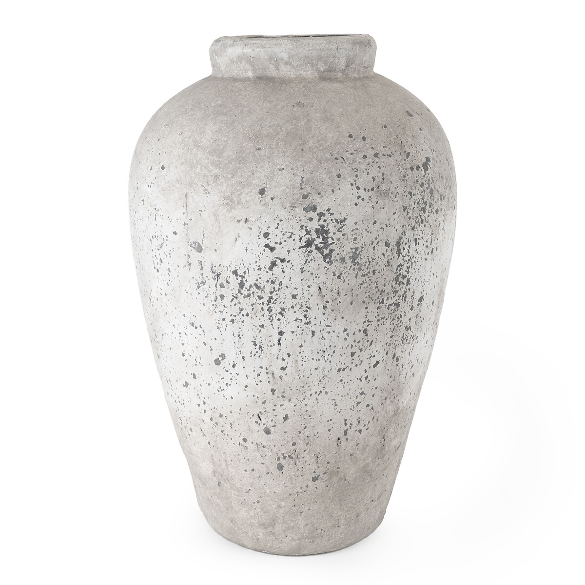 37.5cm Rustic Medium Urn Vase grey, SO'HOME
