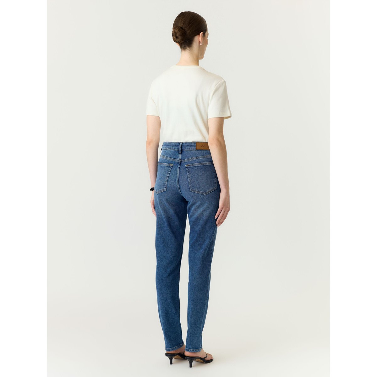 Jean bleu - medium blue denim1, YAS