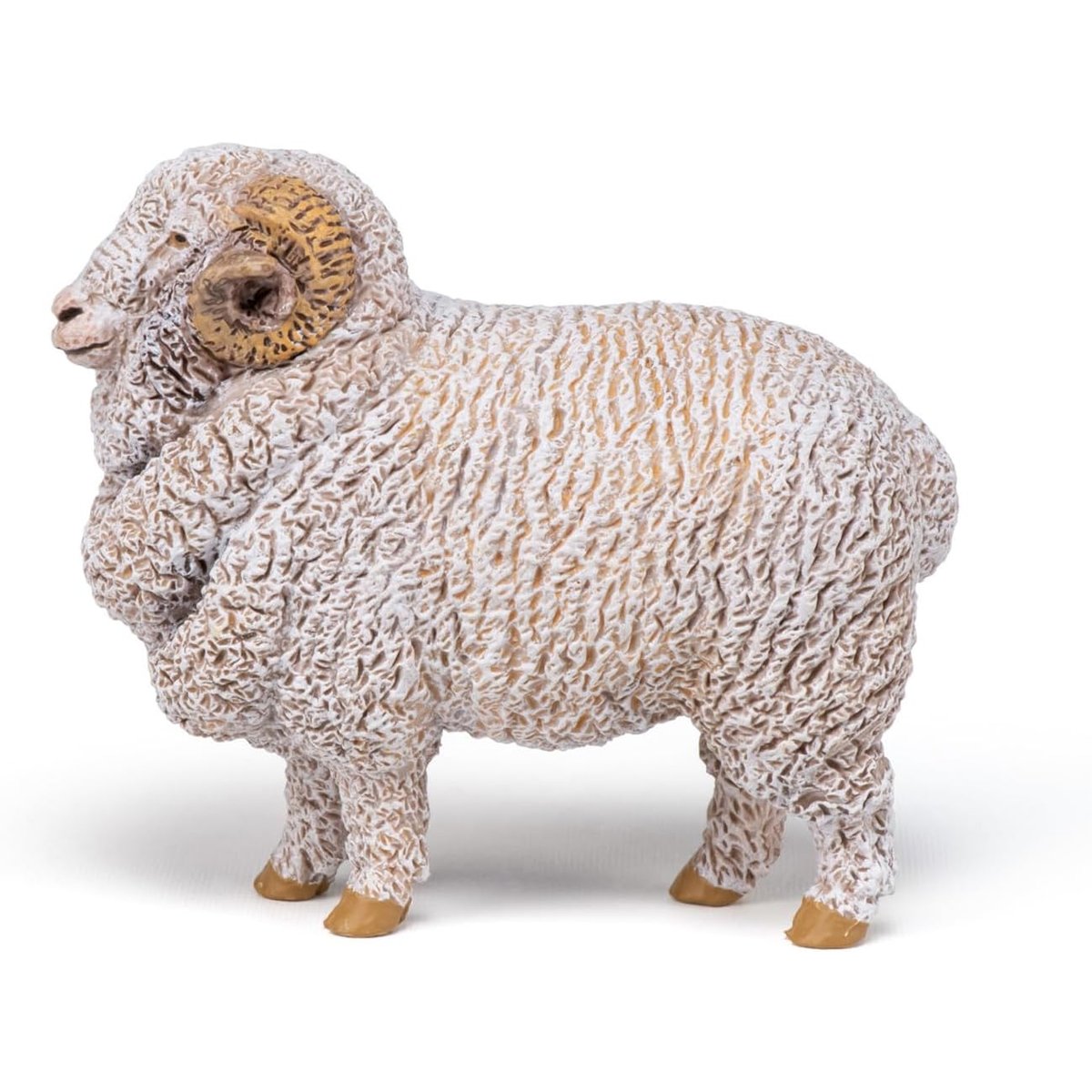 Figurine Mouton mérinos beige, PAPO