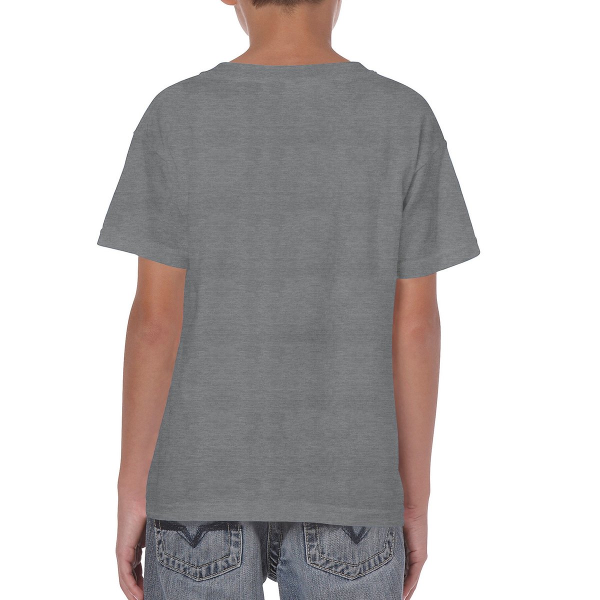T-shirt HEAVY COTTON gris foncé, GILDAN