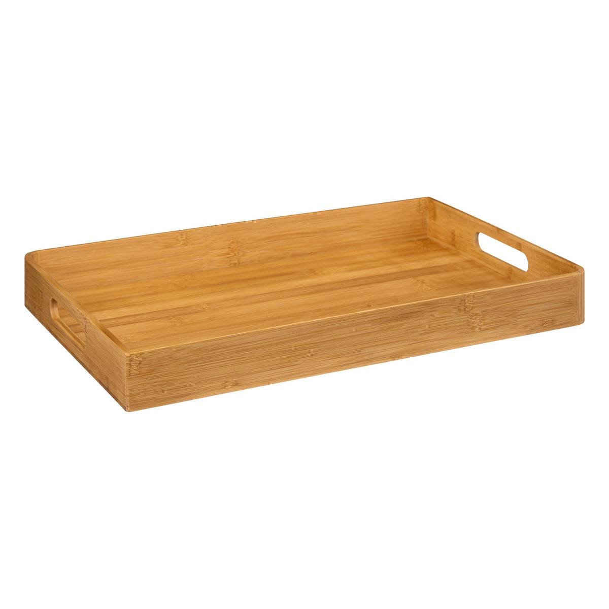 Lot de 2 plateaux de service BAMBOU beige, 5FIVE SIMPLY SMART