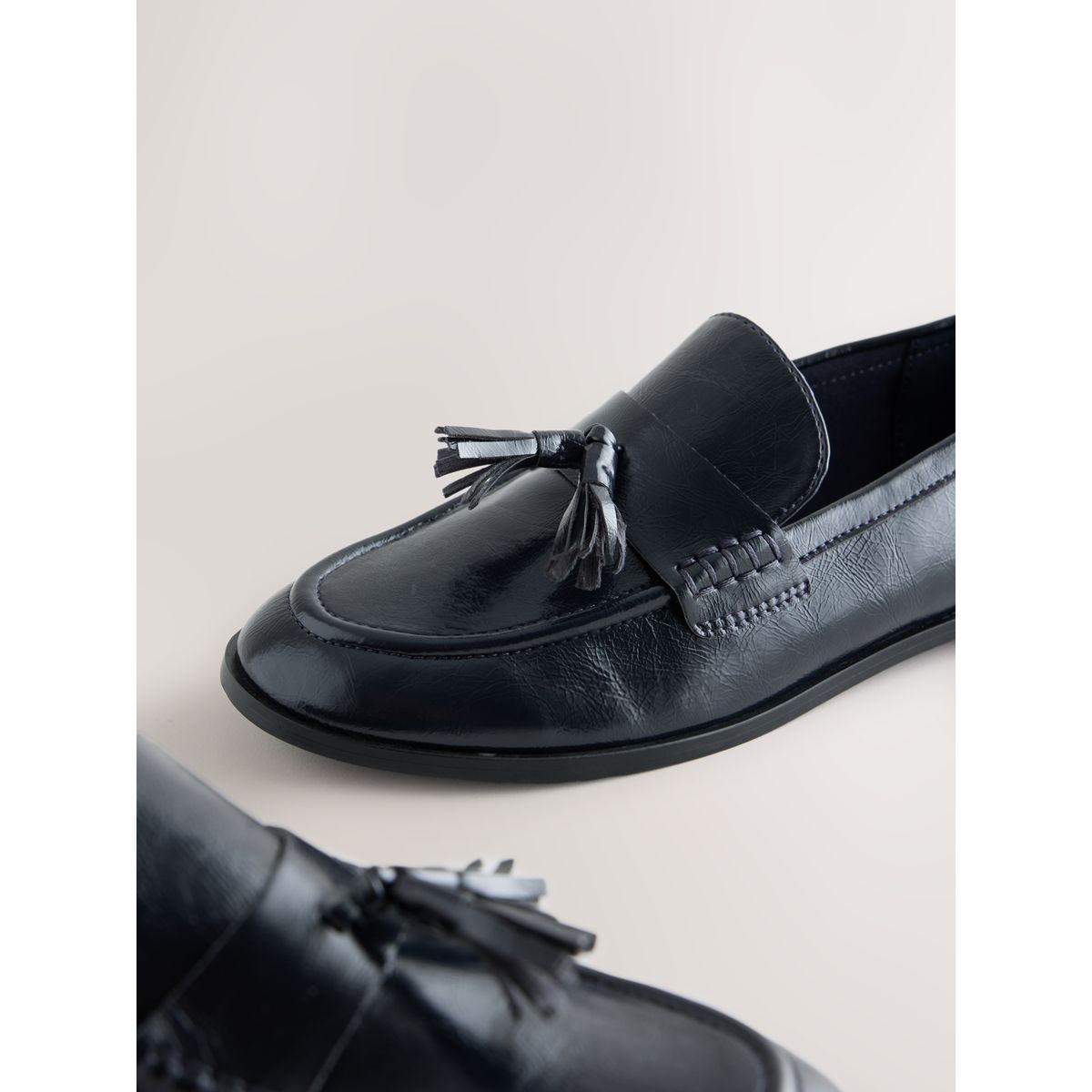 Mocassins à glands forever comfort® bleu marine, NEXT