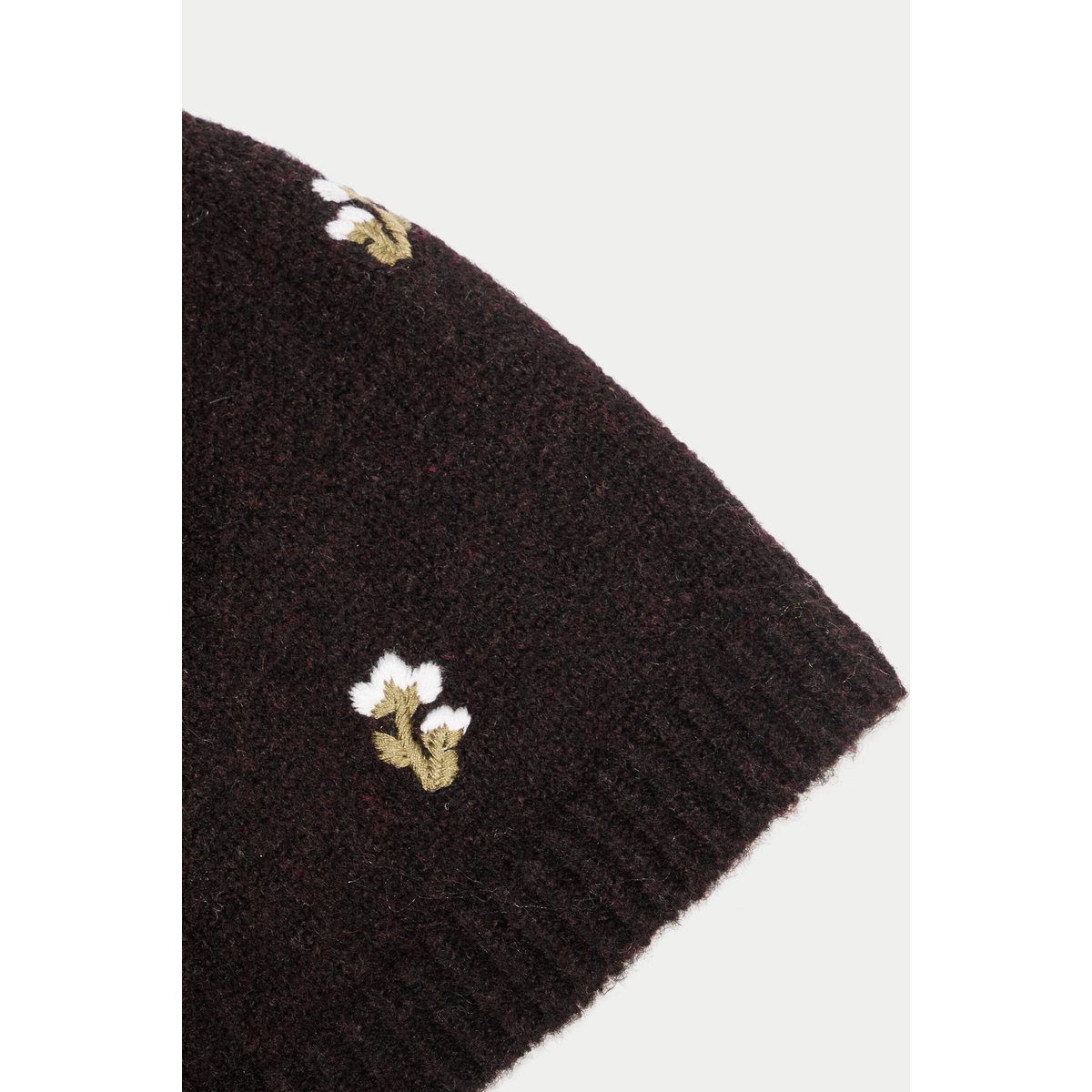 Bonnet avec broderie noir, CACHE CACHE
