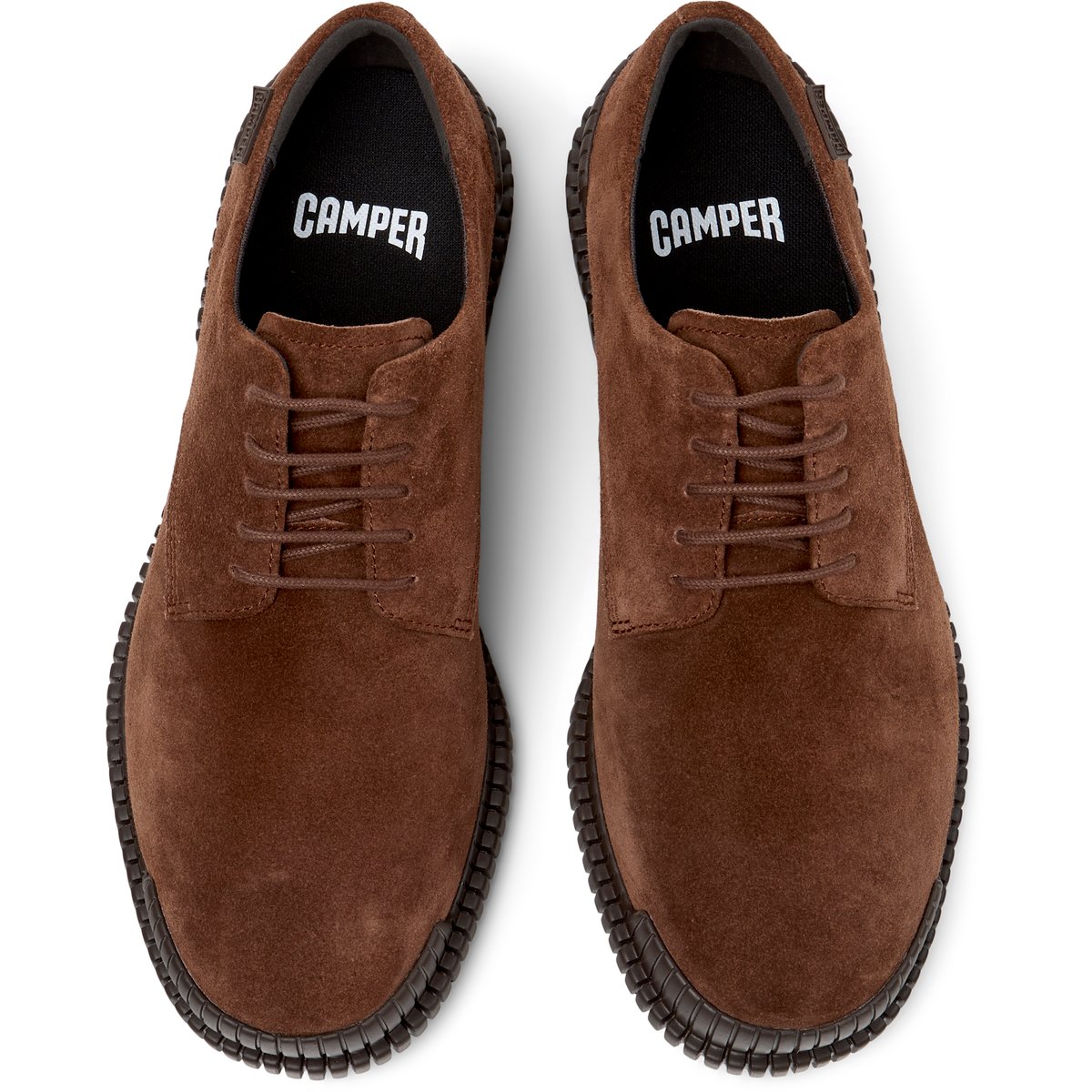 Derbies Cuir PIX marron moyen 1, CAMPER