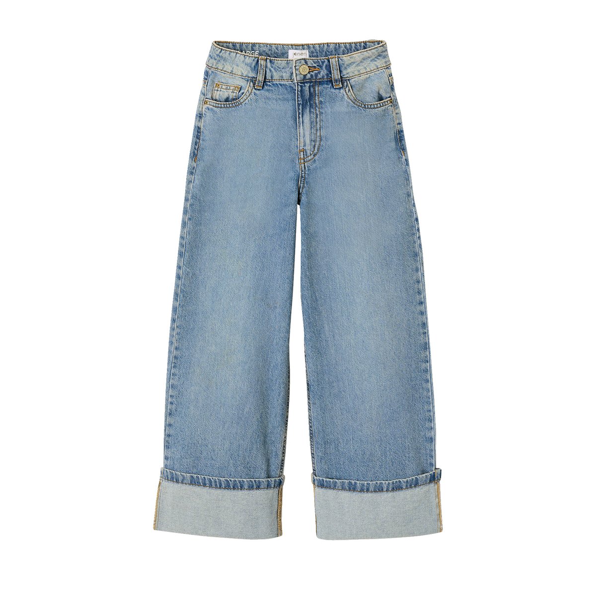 Jean large bleu moyen, JONEN