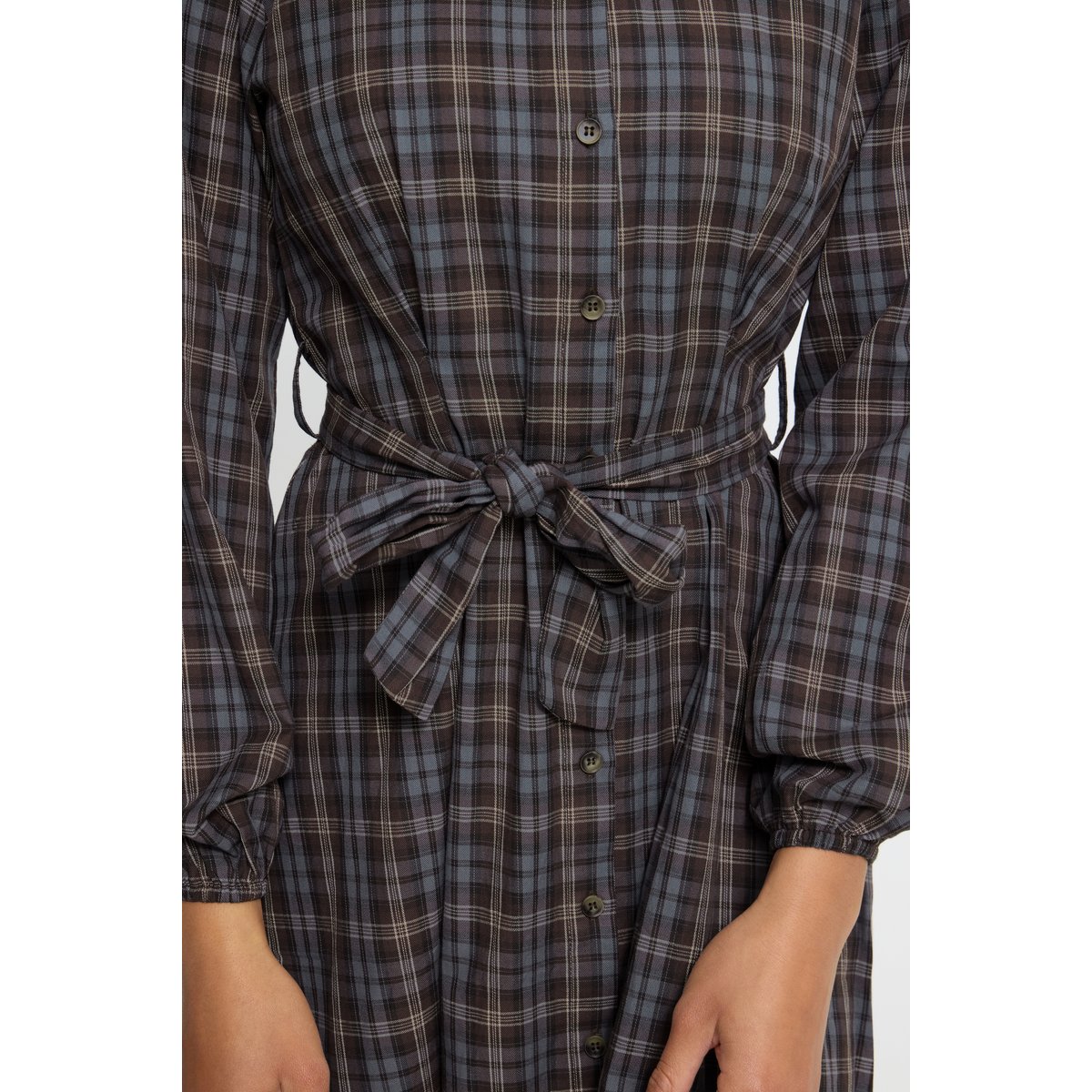 Robe marron fondue fudge, ICHI