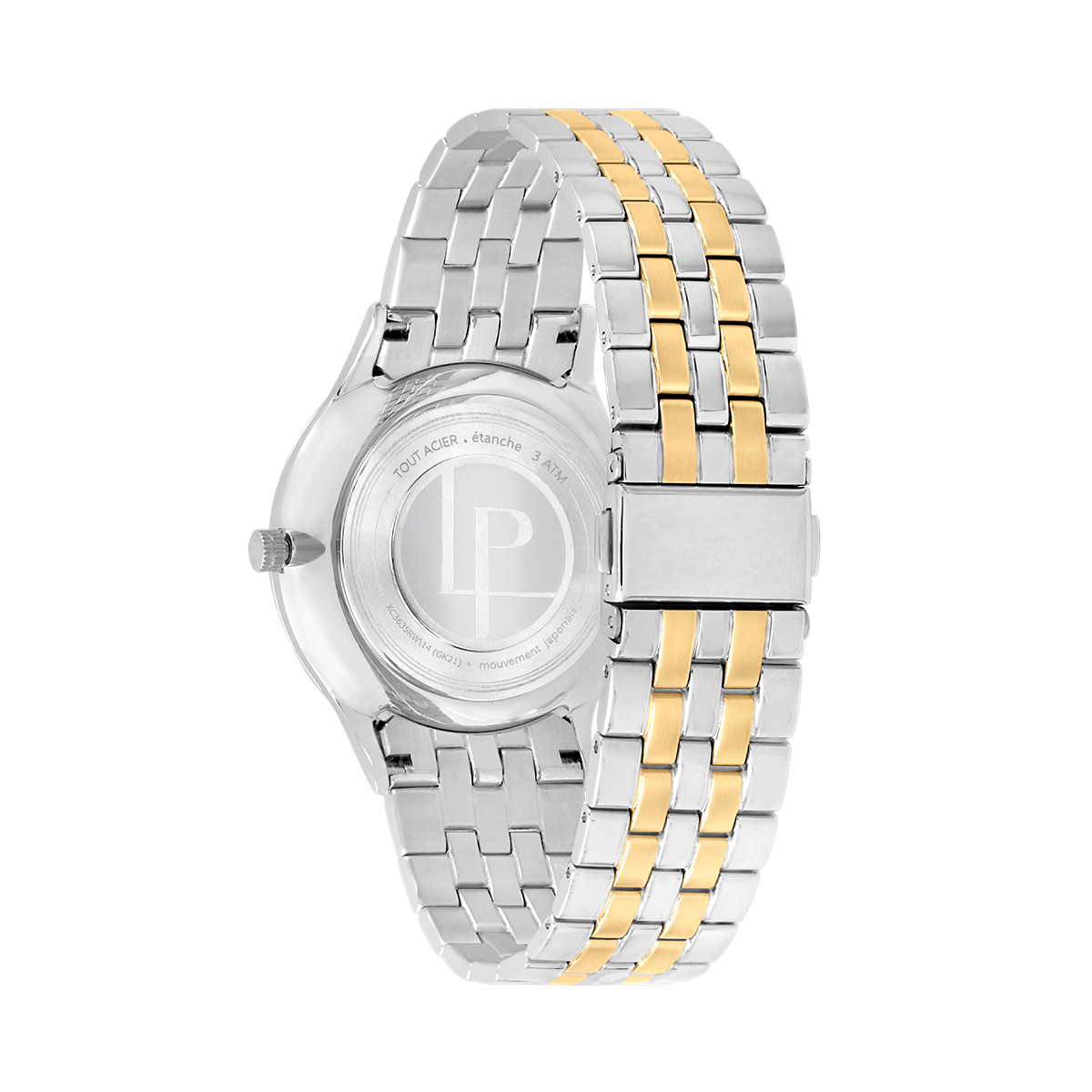 Montre Analogique  HECTOR doré blanc argenté, LOUIS PION