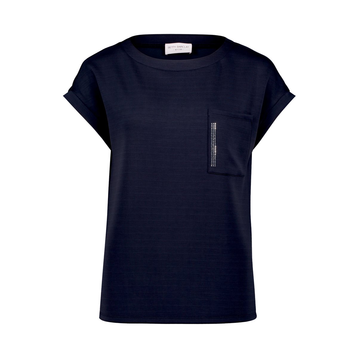 Sweat-shirt à fentes d'aisance latérales dark sky, BETTY BARCLAY