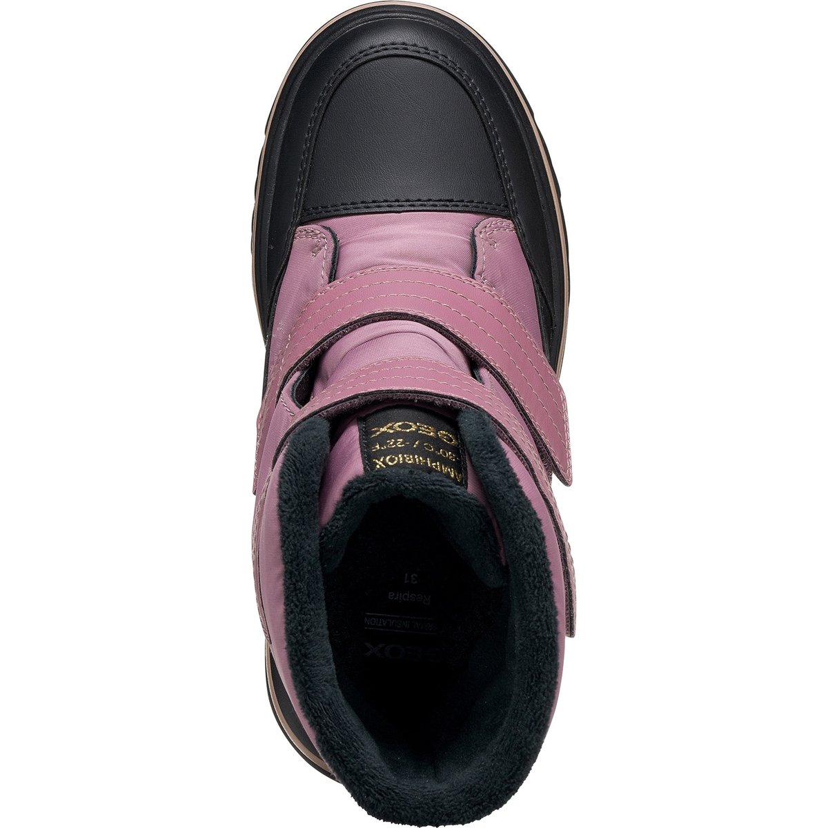 Bottines J ADELHIDE B AB rose foncé/noir, GEOX