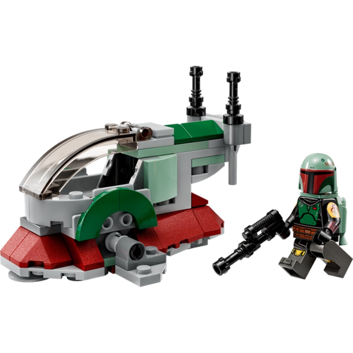 Star Wars Le vaisseau de Boba Fett Microfighter multicolore, LEGO