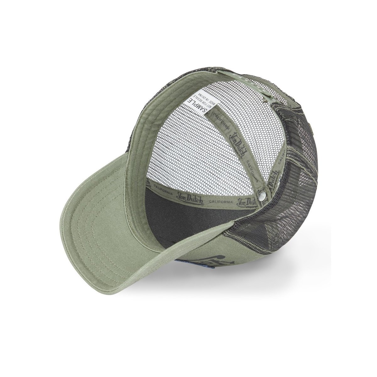 Casquette Trucker Bull vert, VON DUTCH
