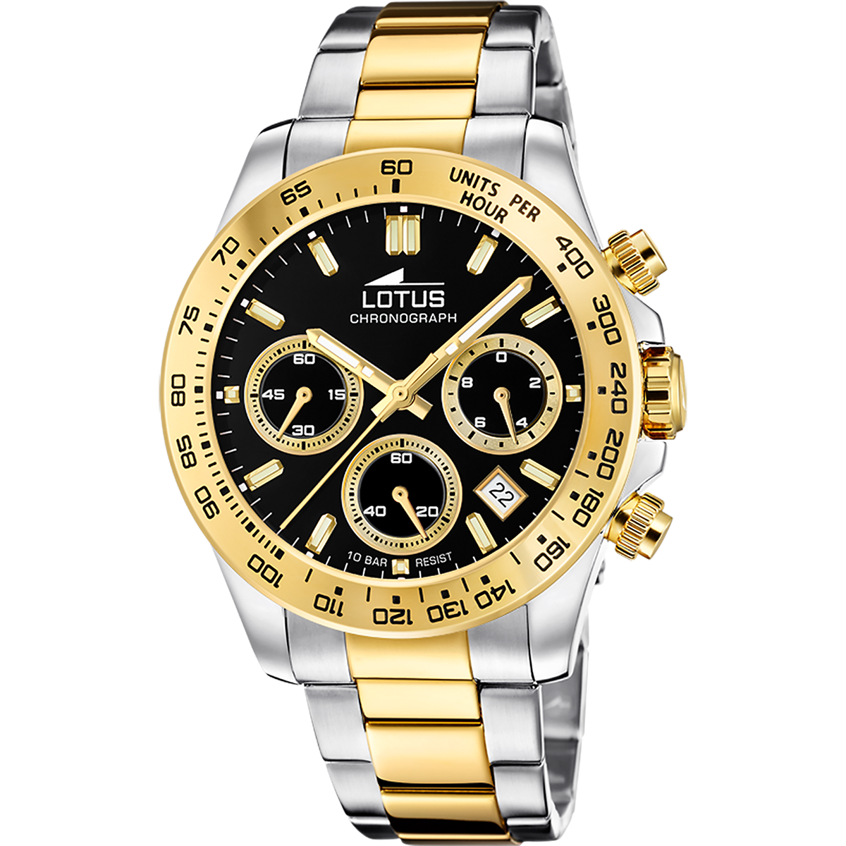 Montre Analogique FREEDOM argenté noir argenté, LOTUS