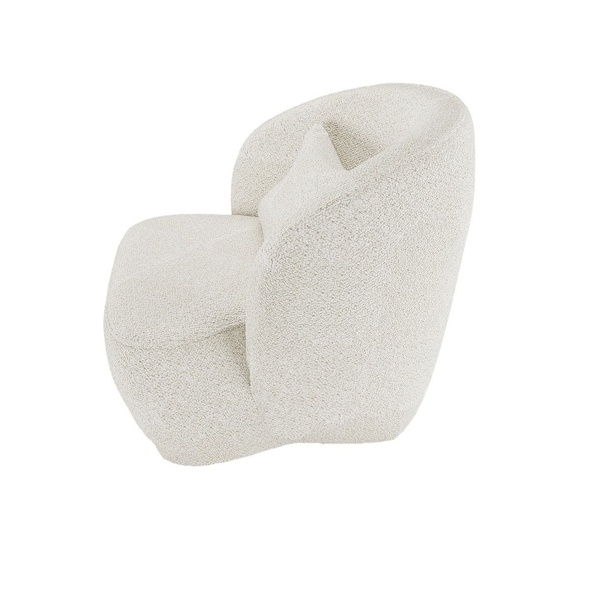 Fauteuil design - PABLO blanc, POTIRON PARIS