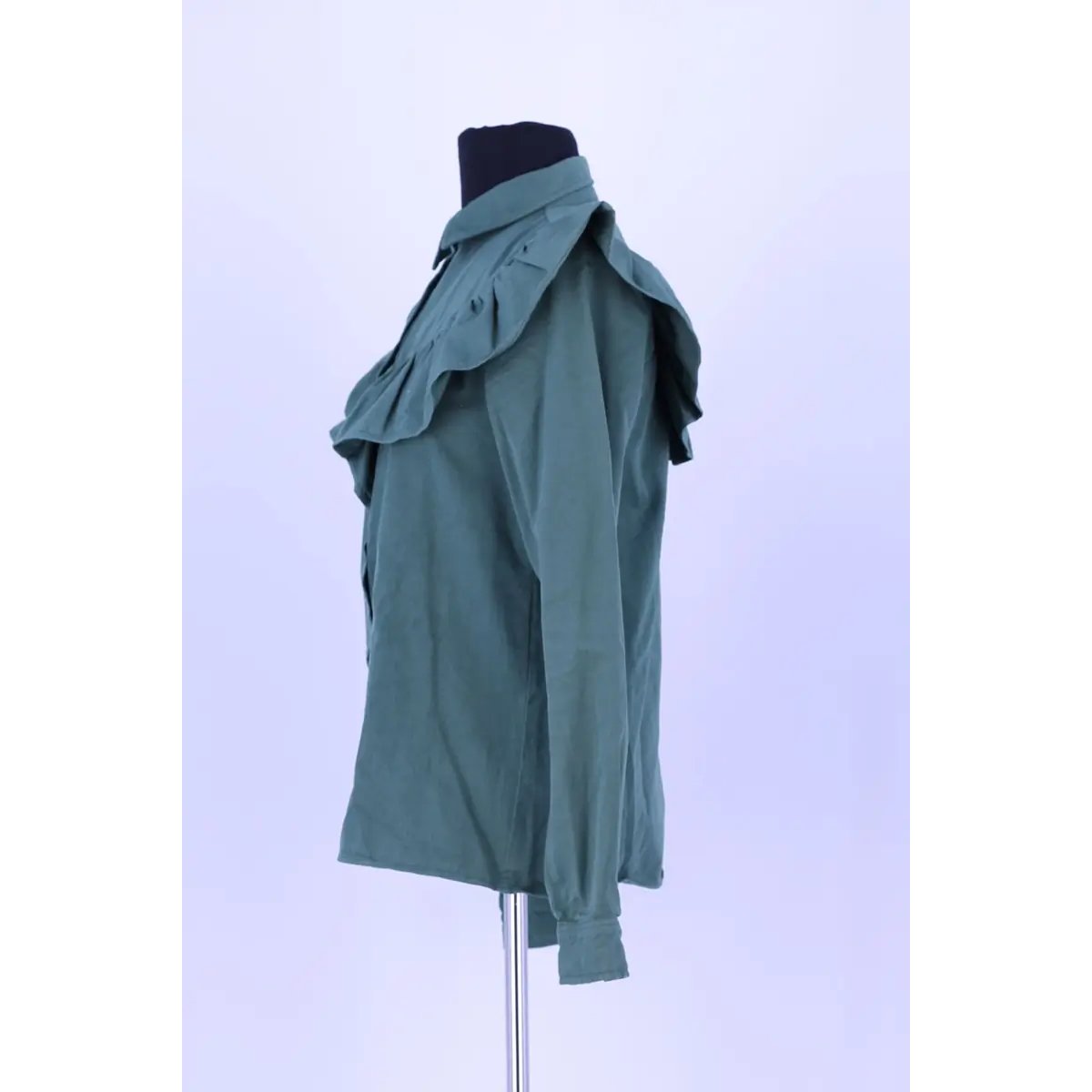 Chemise - Très Bon État vert, SEZANE