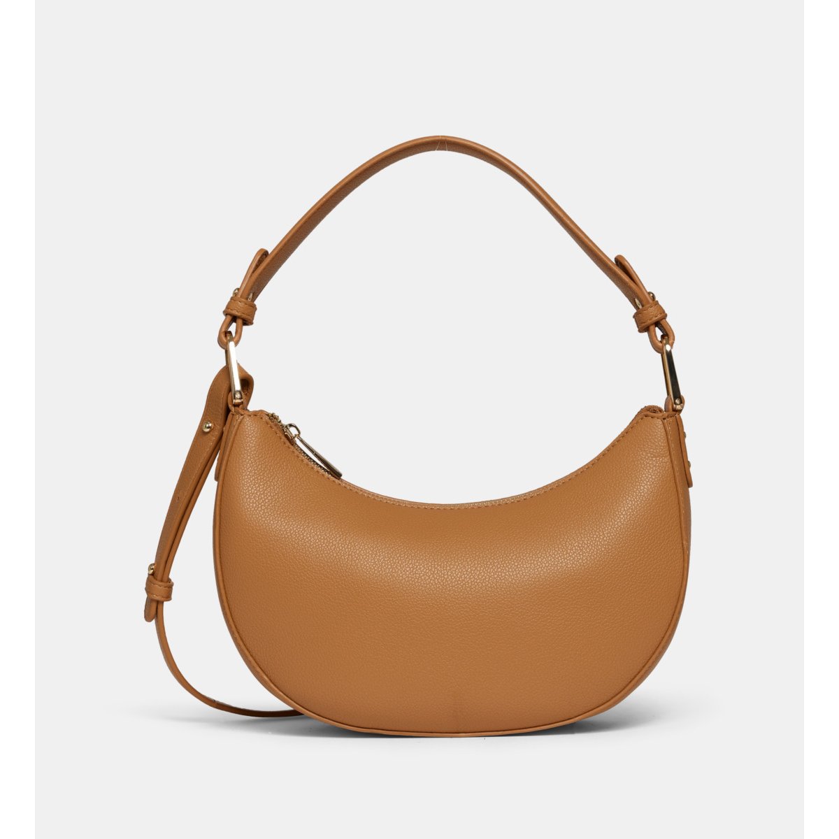 Sac besace demi lune solene cuir graine Galeries Lafayette La Redoute