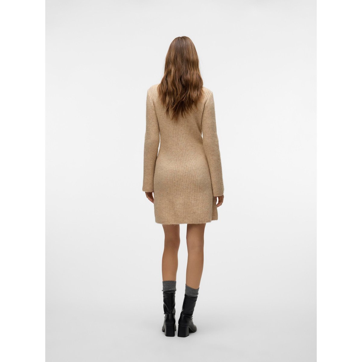 Robe En Maille birch, VERO MODA