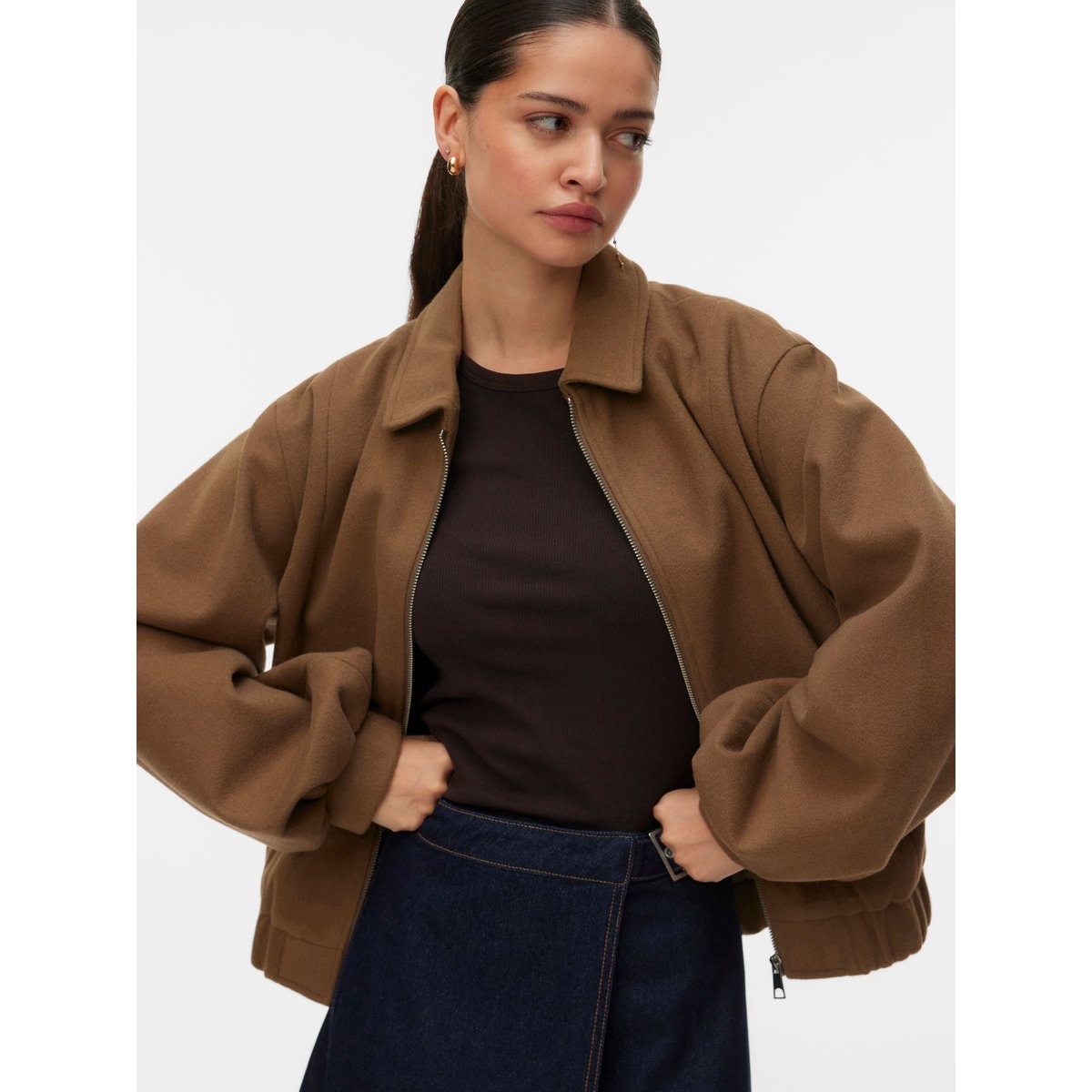 Veste marron - cub 1, VERO MODA