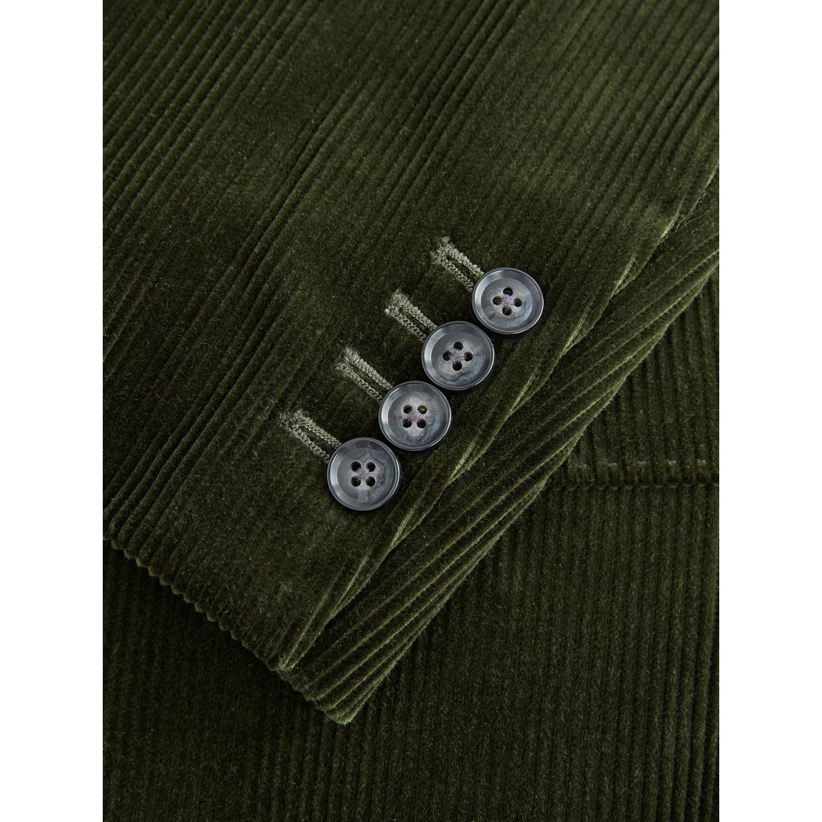 Veste de costume en velours côtelé pontoglio signature vert olive, NEXT