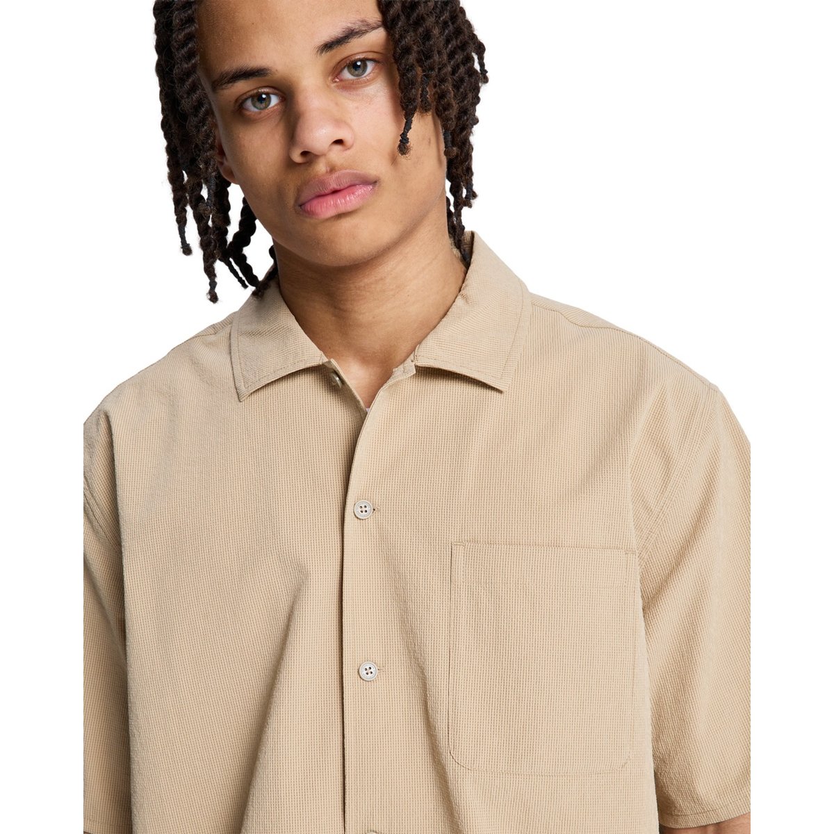 DC Shoes Apparel|Tops Homme EDYWT03273 beige incense, DC SHOES